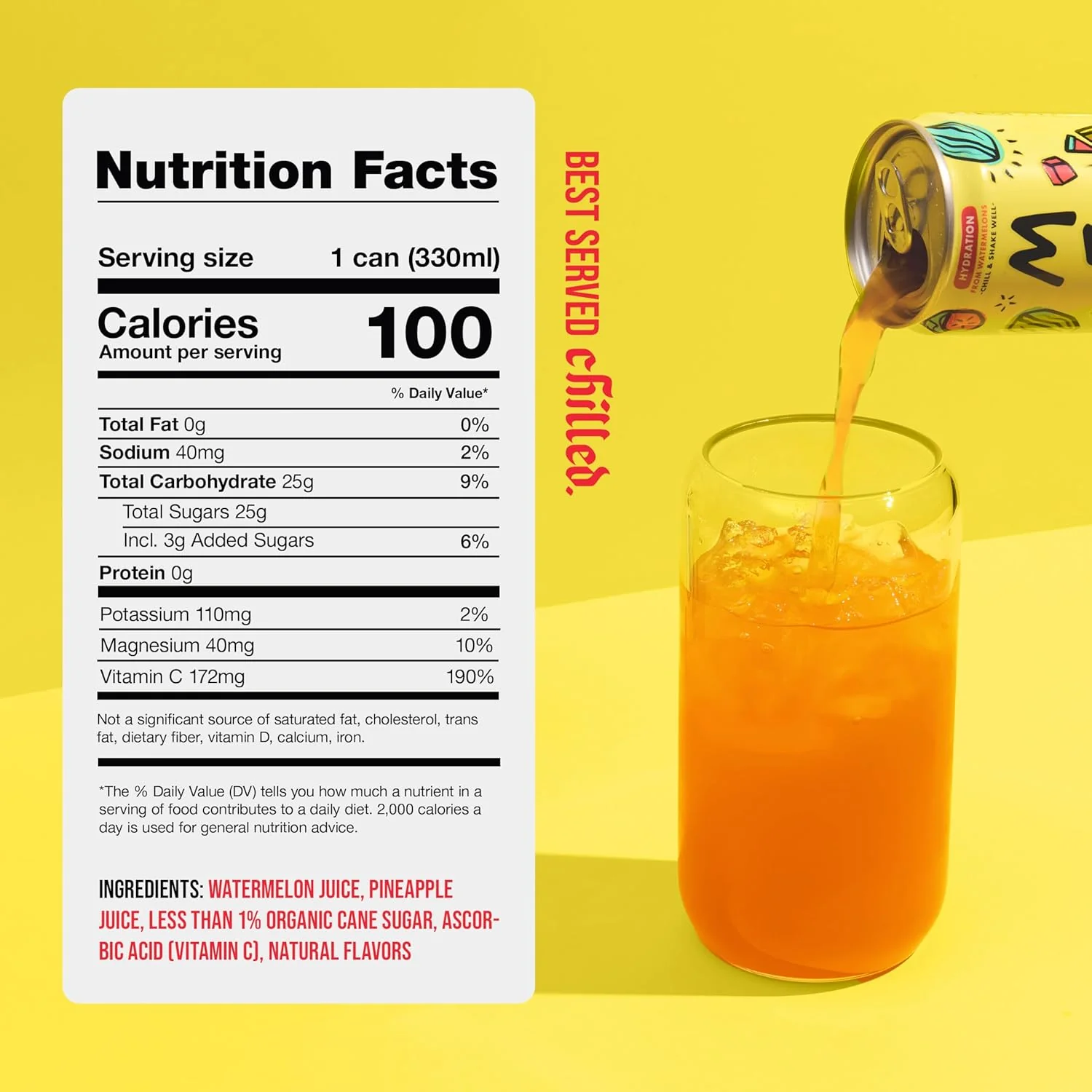 Mela Watermelon Water, Pineapple, 330ml / 11.15 oz (Pack of 12) - Image 5
