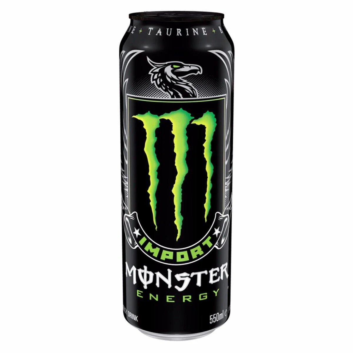 Monster Energy, Import, 18.6 Ounce (Pack of 12)