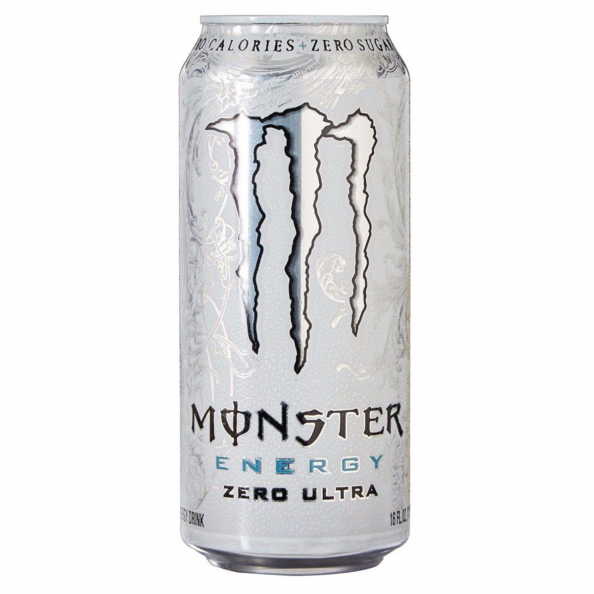 Monster Energy, Zero Ultra, 16 Ounce (Pack of 24)