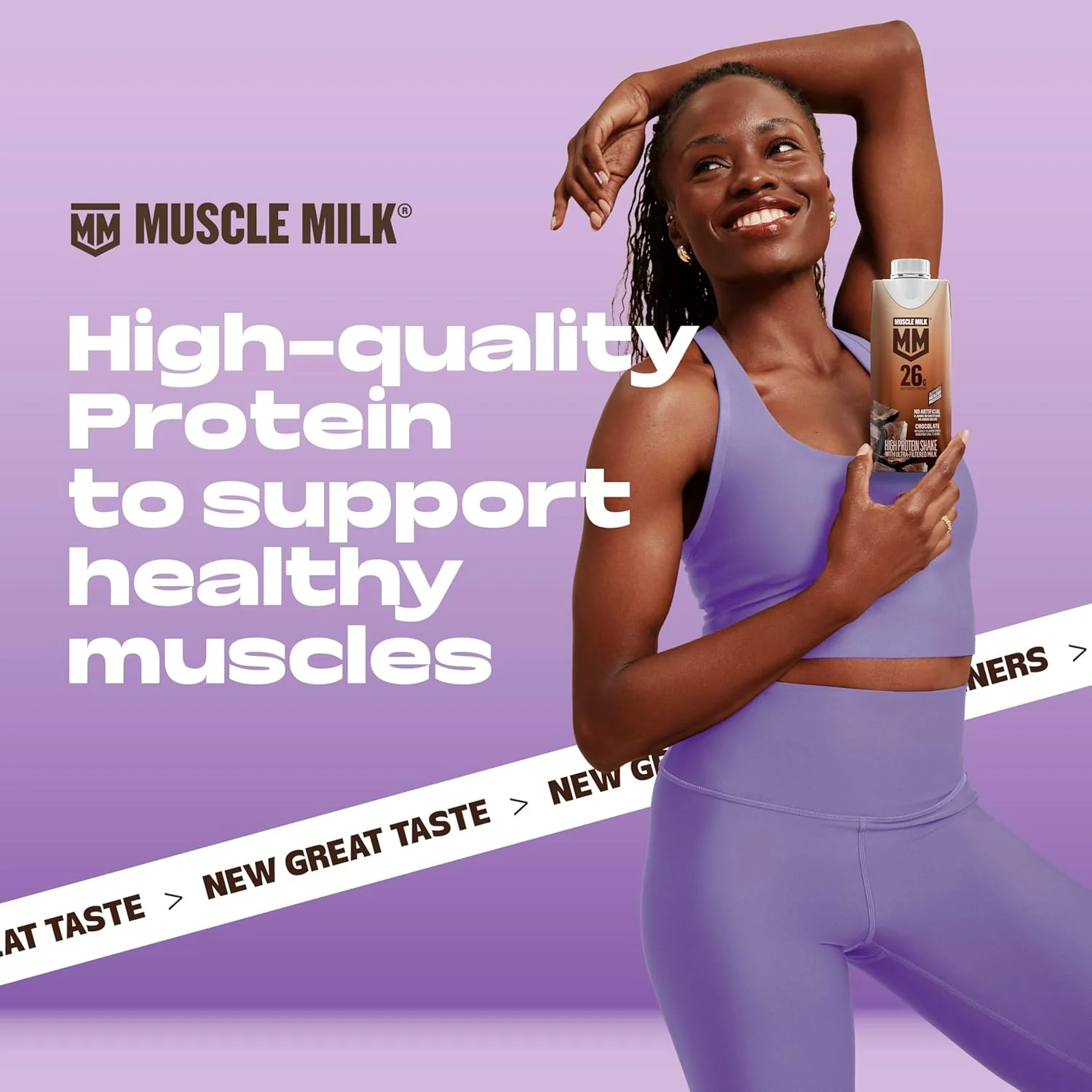 Muscle Milk PRO 42g Protein Shake, Chocolate, 14 Fl Oz (Pack of 12) - Image 5