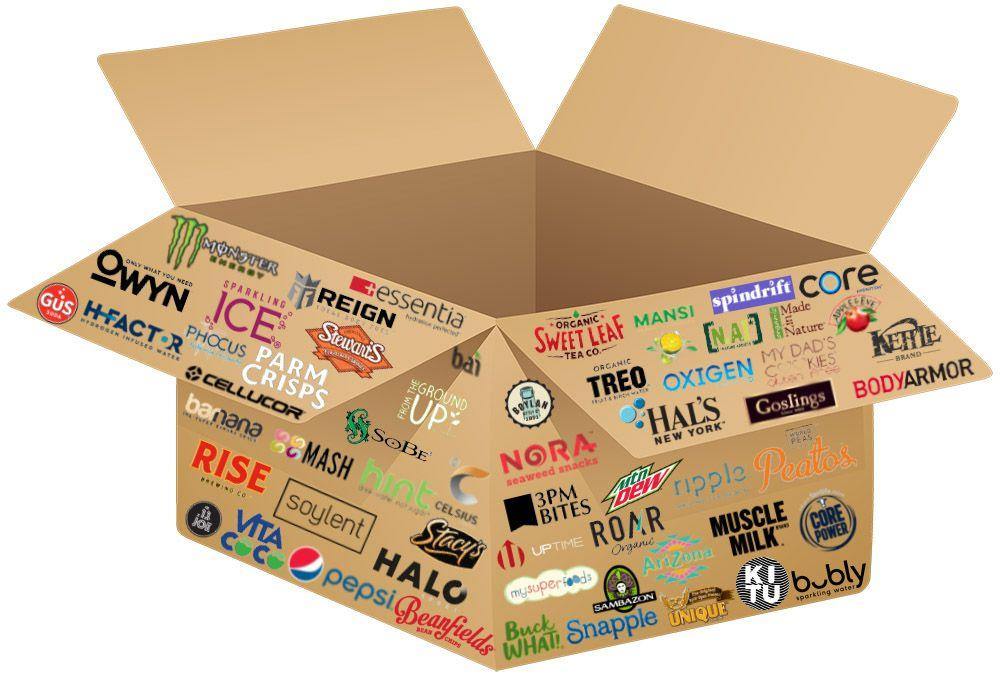 Oasis Snacks Monthly Subscription Box for Beverages and Snacks (Medium)