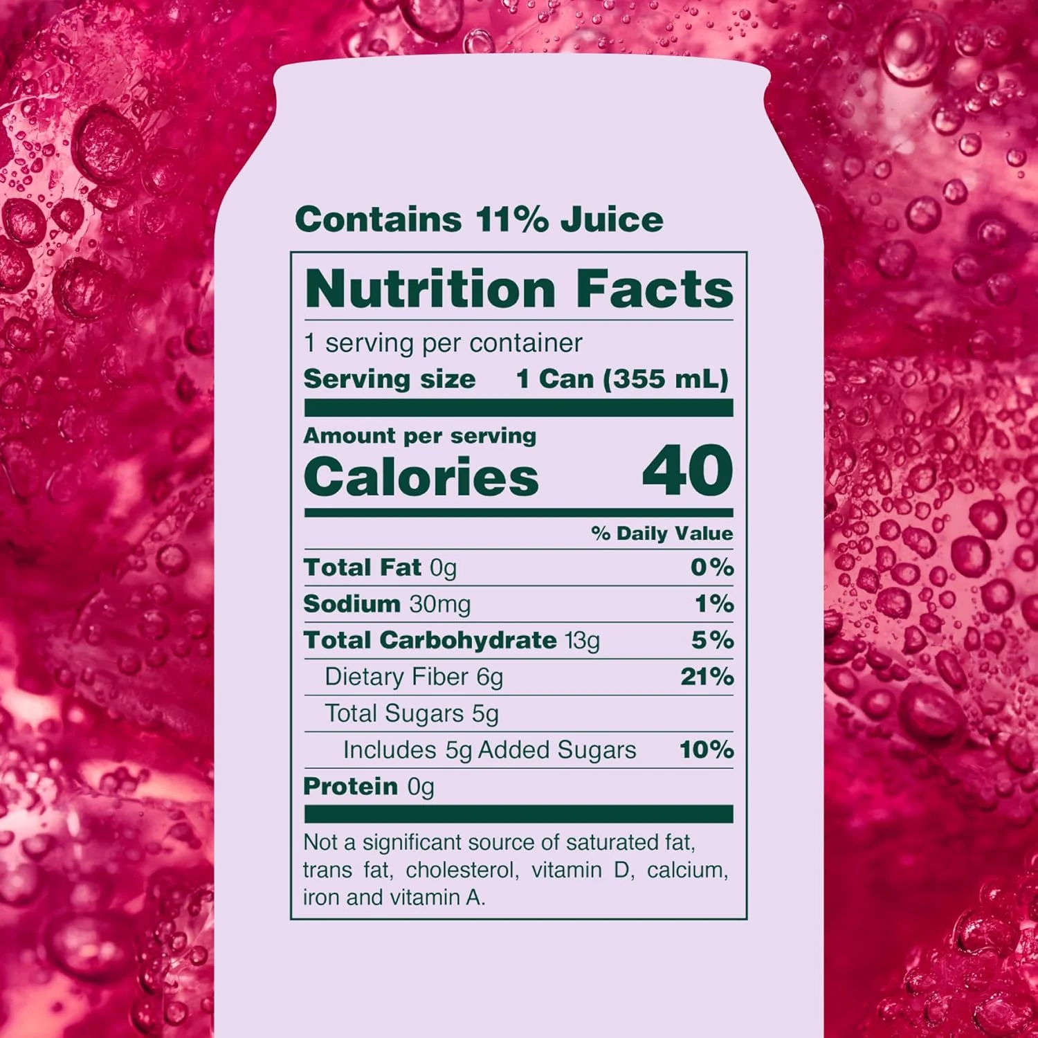 Olipop Sparkling Prebiotic Soda, Classic Grape, 12oz (Pack of 12) - Image 2