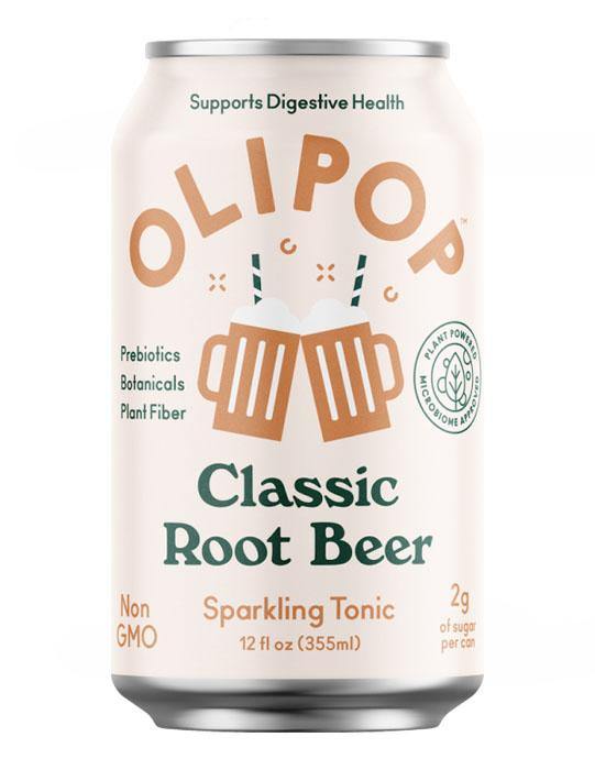 Olipop Sparkling Prebiotic Soda, Classic Root Beer, 12oz (Pack of 12) - Image 7