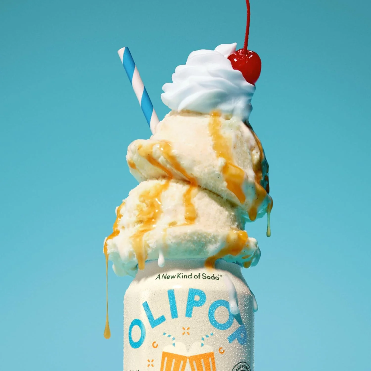 Olipop Sparkling Prebiotic Soda, Cream Soda, 12oz (Pack of 12) - Image 7