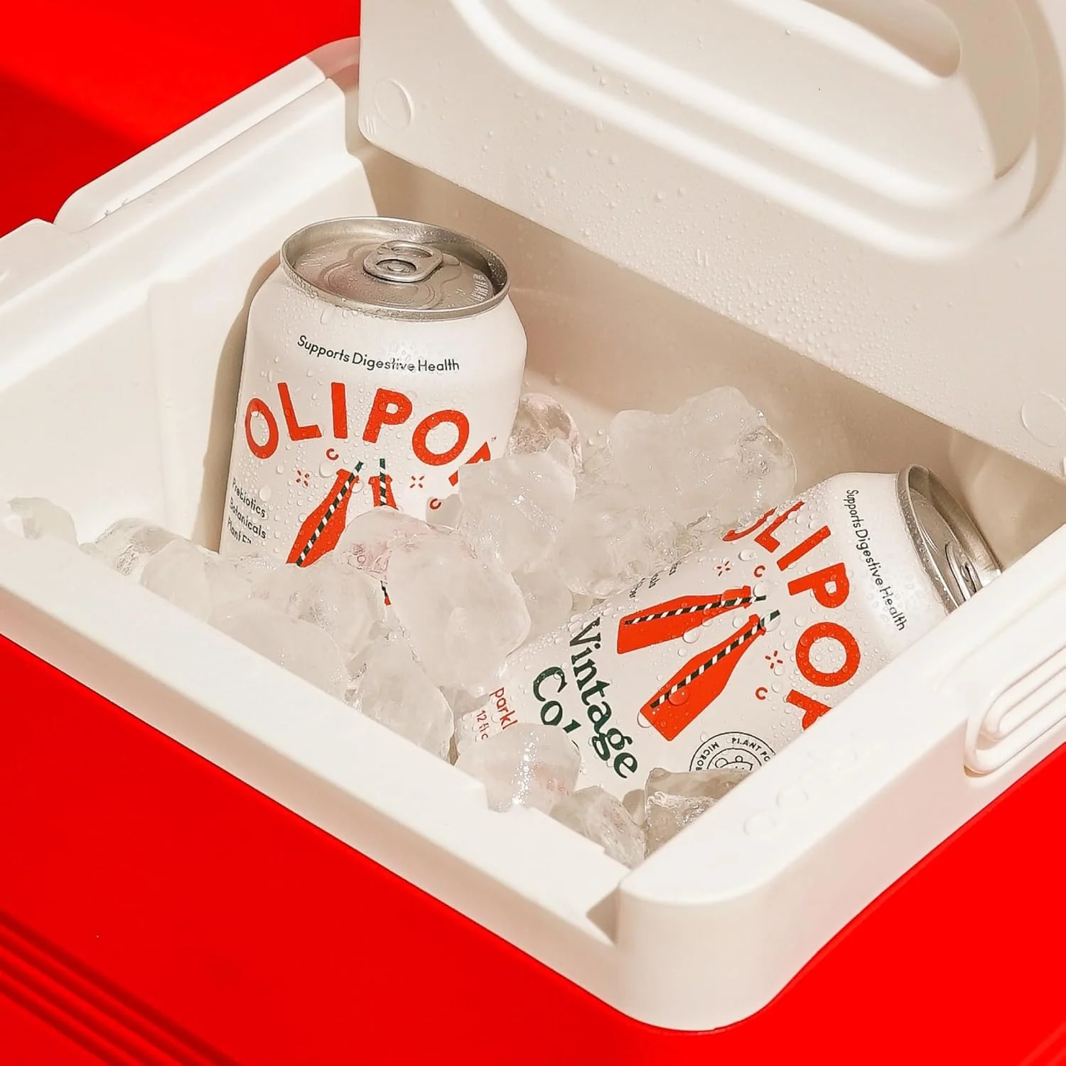 Olipop Sparkling Prebiotic Soda, Vintage Cola, 12oz (Pack of 12) - Image 5