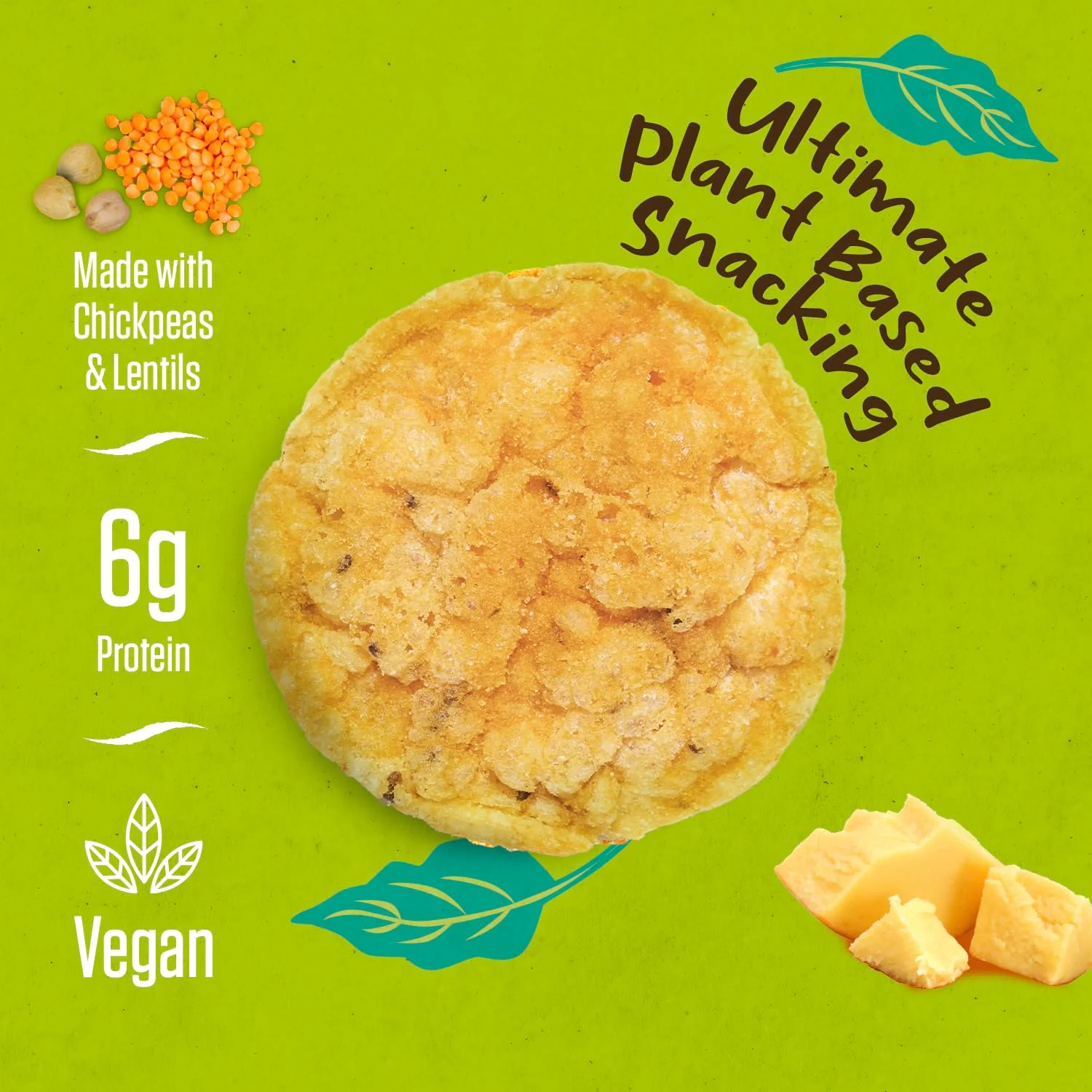 PeaKaPop Veggie Popped Chips, White Cheddar, 1oz (Pack of 20) - Image 5