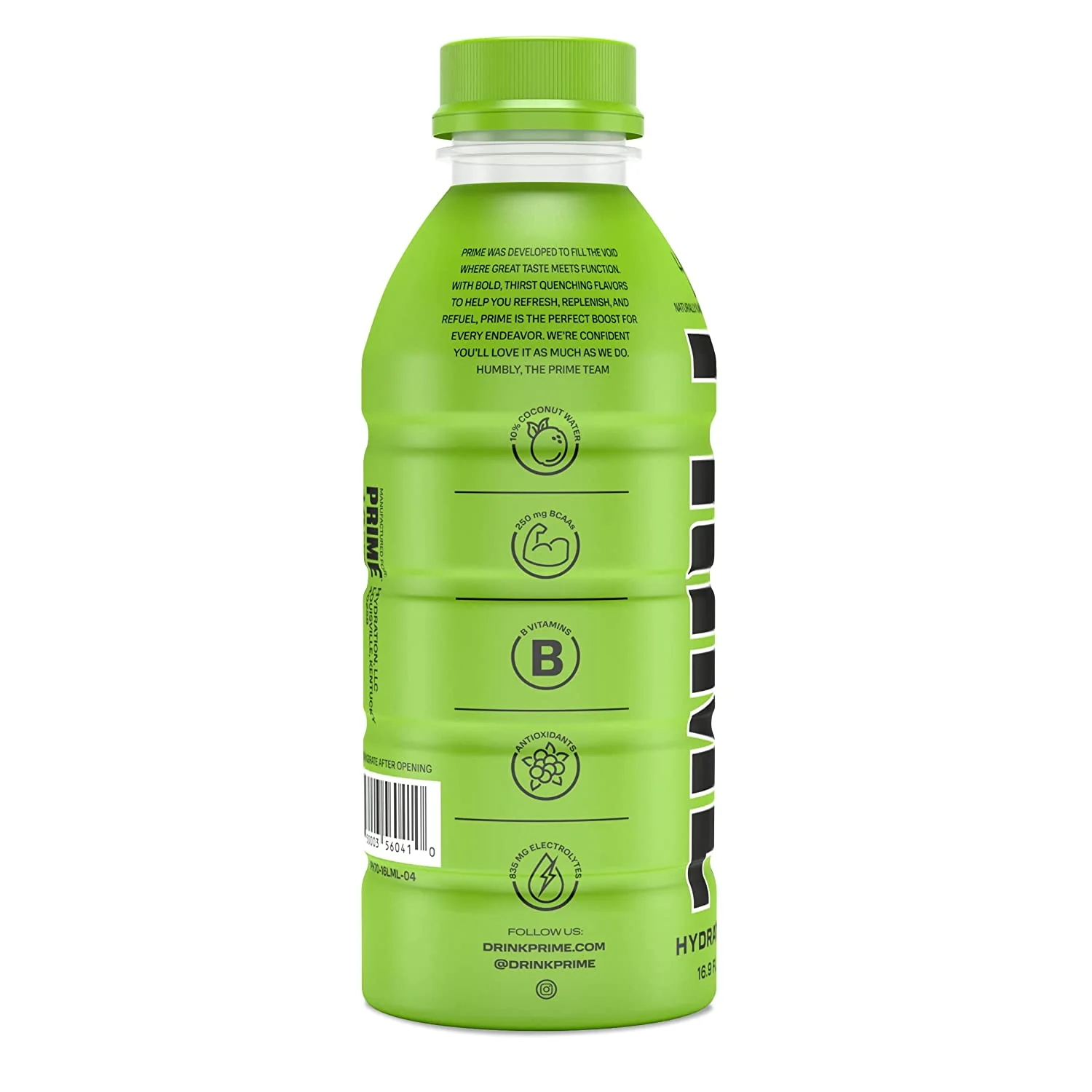 PRIME Hydration Drink, Lemon Lime, 16.9oz (Pack of 12) - Image 3