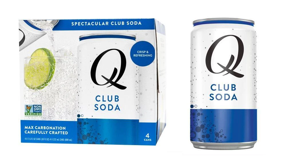 Q Mixers Spectacular Club Soda Cocktail Mixer, 7.5oz (Pack of 24)