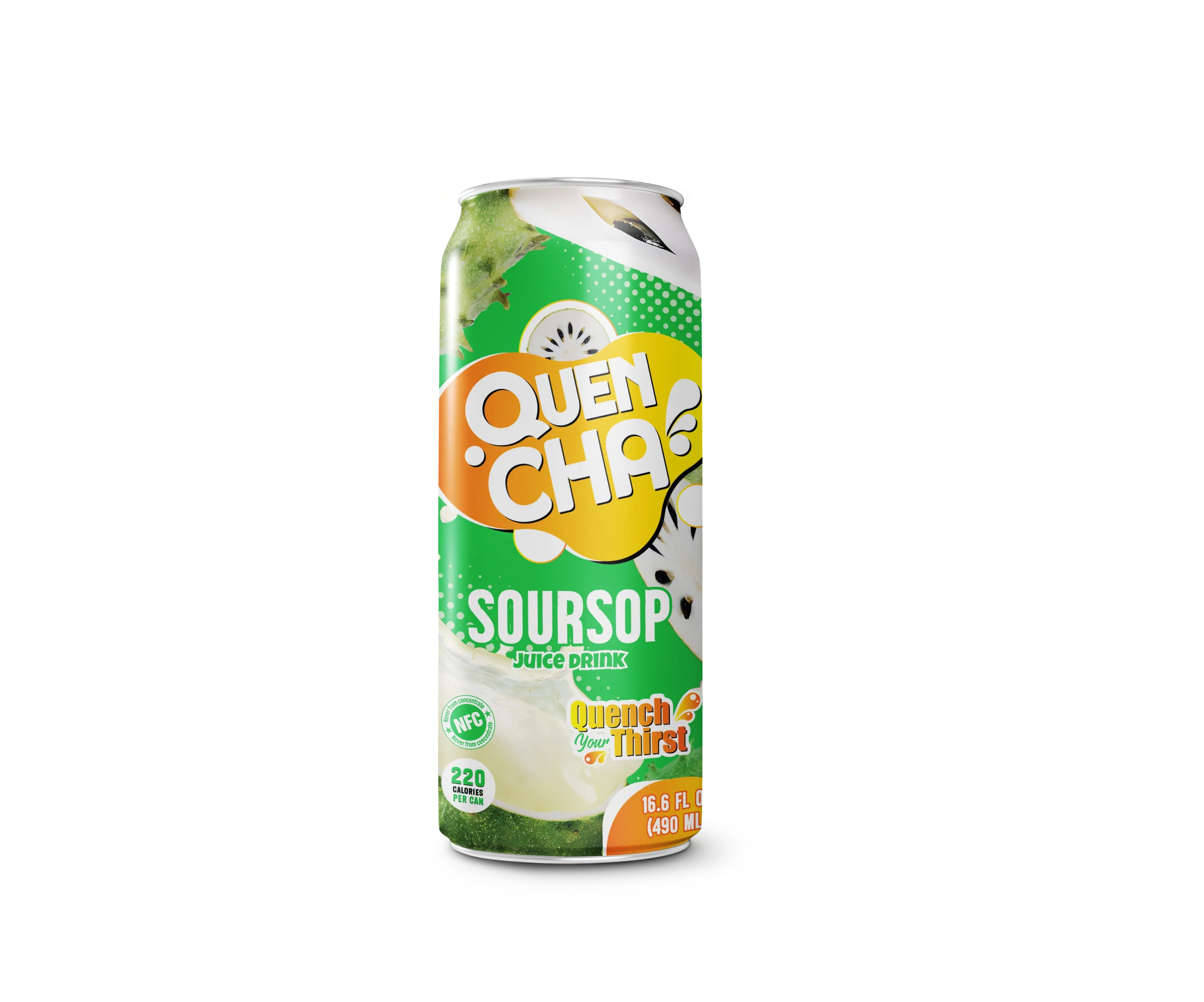 Quencha Juice Drink, Soursop, 16.6oz - Multi-Pack