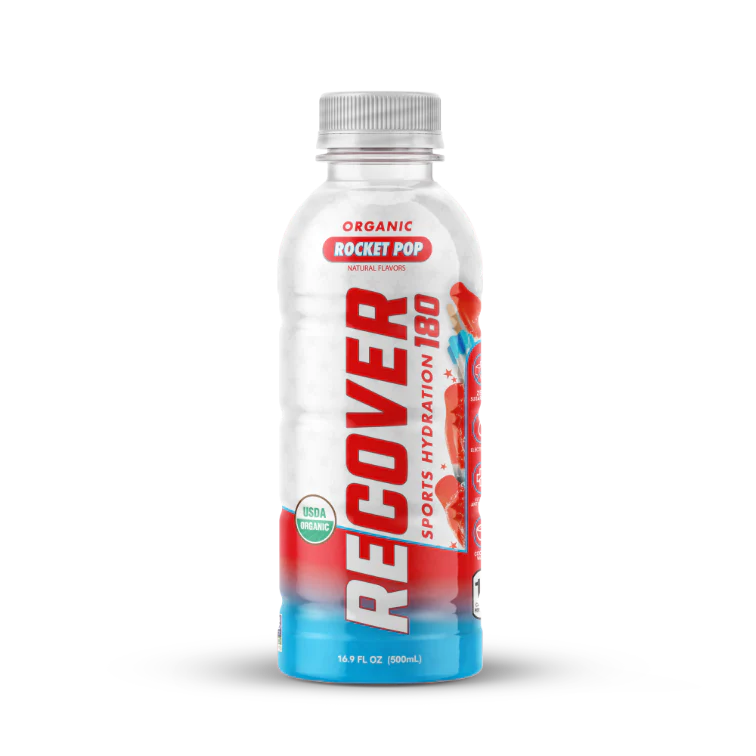 RECOVER 180 Organic Hydration Sports Drink, Rocket Pop, 16.9oz (Pack of 12) - Image 5
