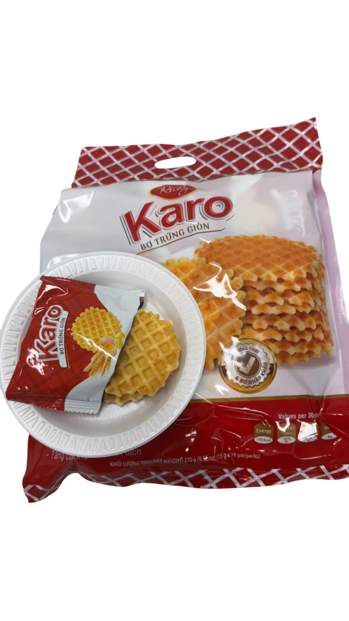 Richy Karo Crispy Butter Waffles 0.5oz