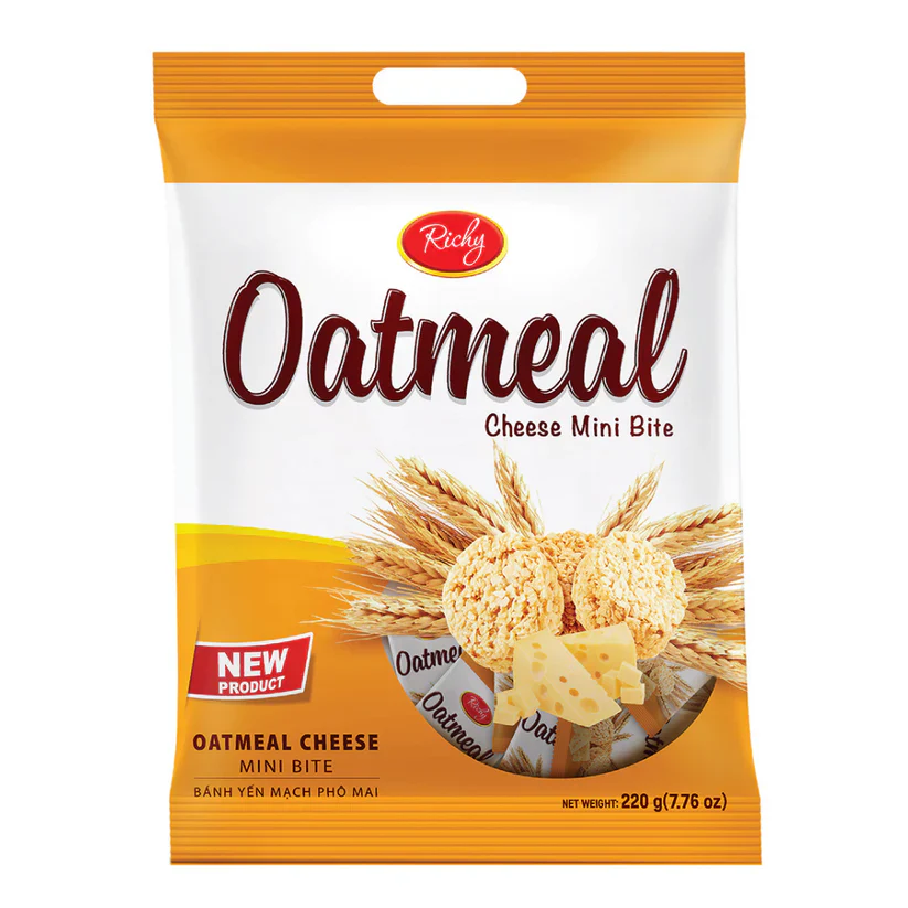 Richy Oatmeal Cheese Mini Bites 35g - Multi-Pack - Image 4