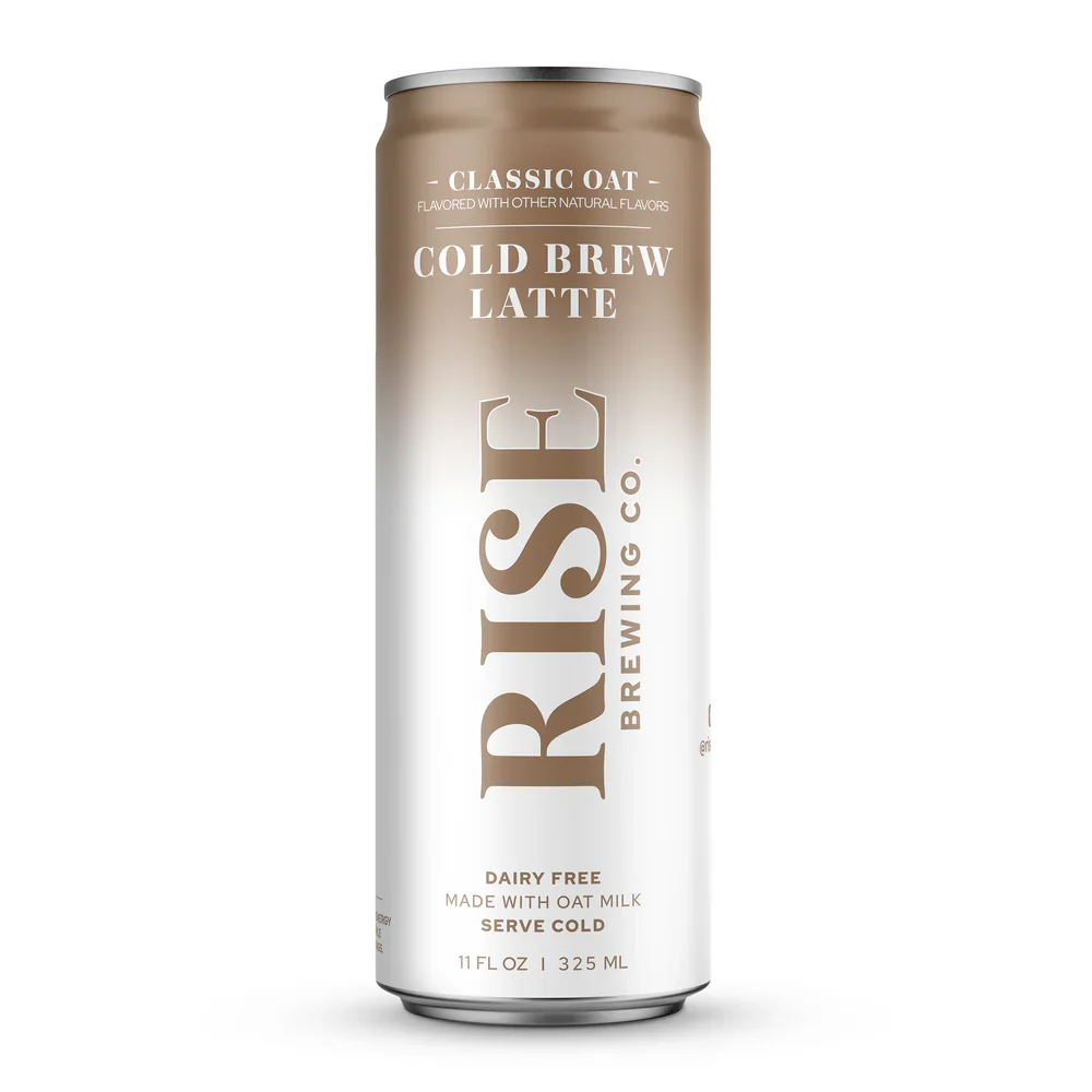 RISE Brewing Co. Cold Brew Latte, Classic Oat, 11oz (Pack of 12) - Image 3