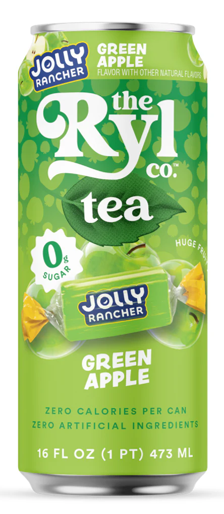 RYL Iced Tea, Jolly Rancher Green Apple, 16oz (Pack of 12) - Image 2