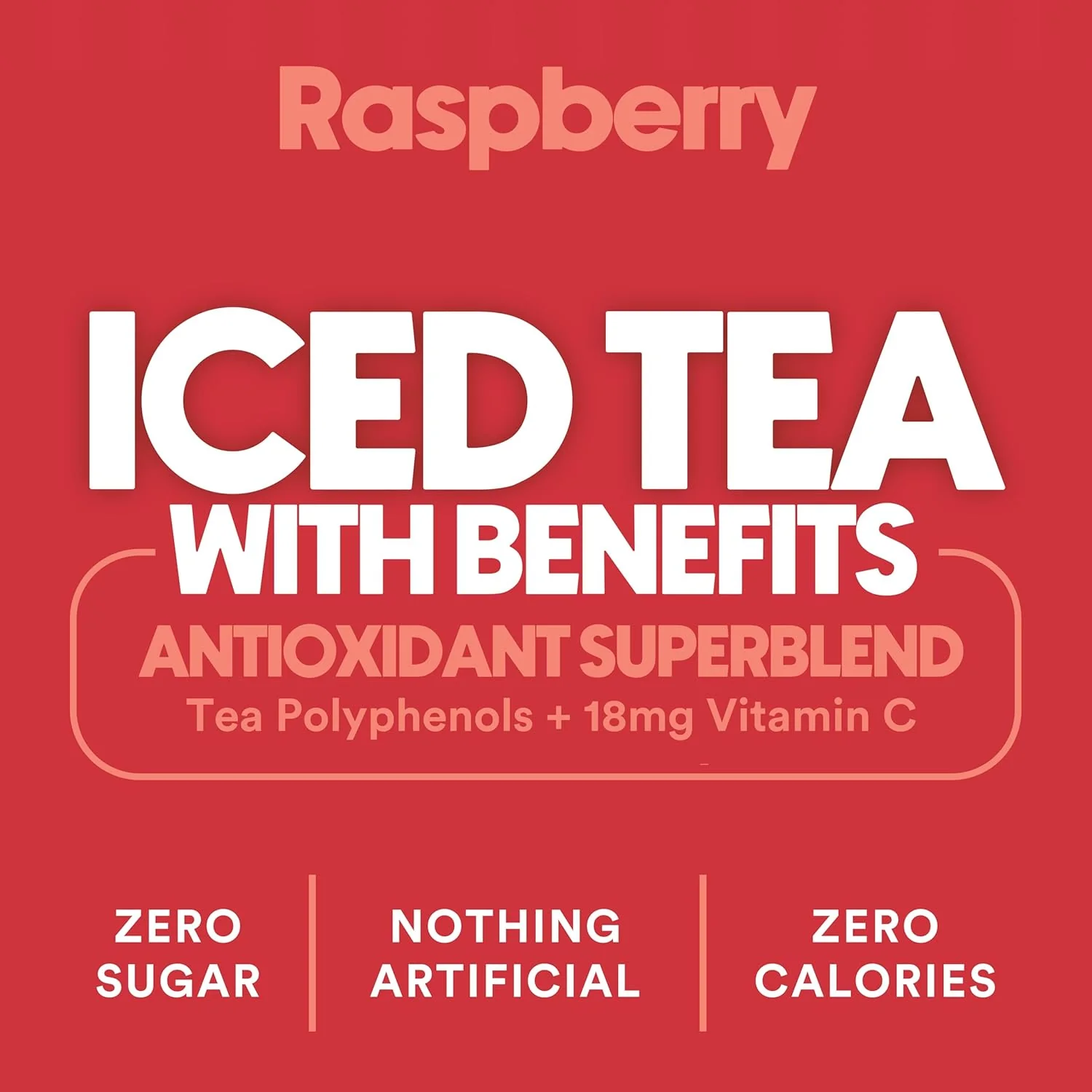 RYL Iced Tea, Raspberry, 16oz (Pack of 12) - Image 3