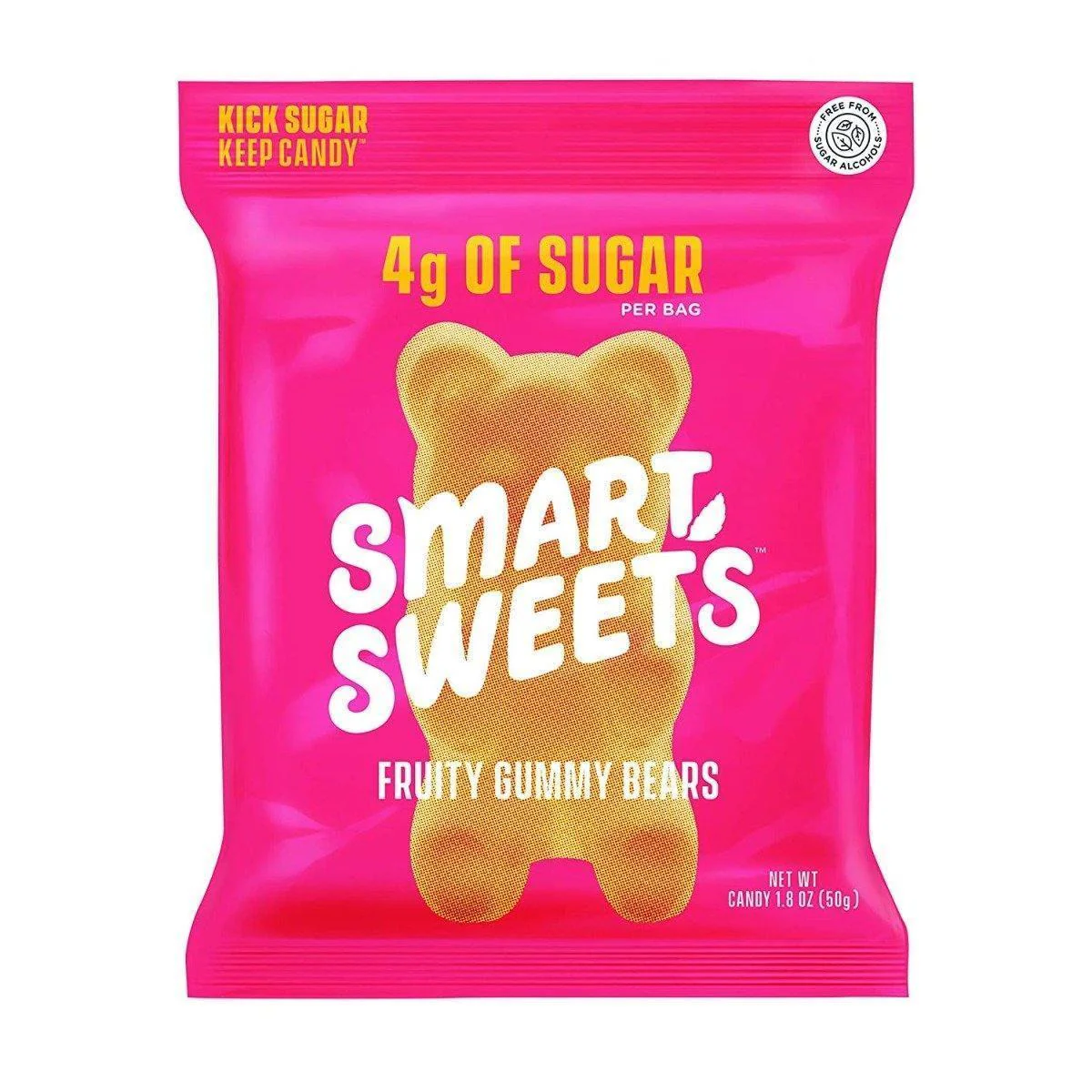 Smart Sweets Candy, Fruity Gummy Bears, 1.8oz - Multi Pack
