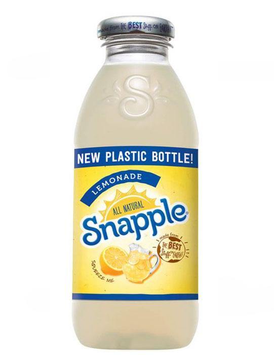Snapple 16oz LEMONADE 12 Pack