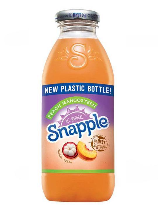 Snapple 16oz PEACH MANGOSTEEN 12 Pack