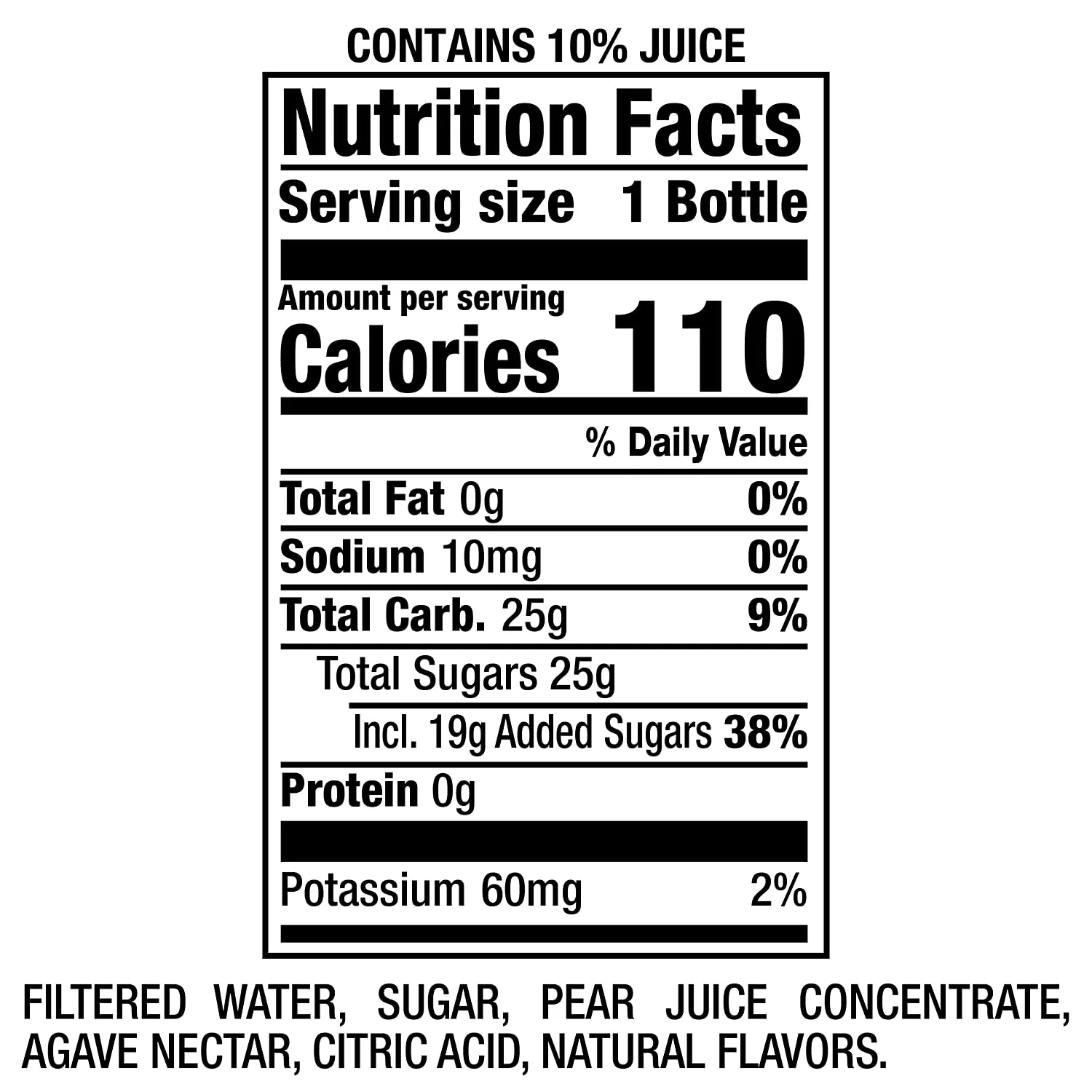 Snapple Elements Rain, Agave Cactus, 15.9oz - Multi-Pack - Image 2