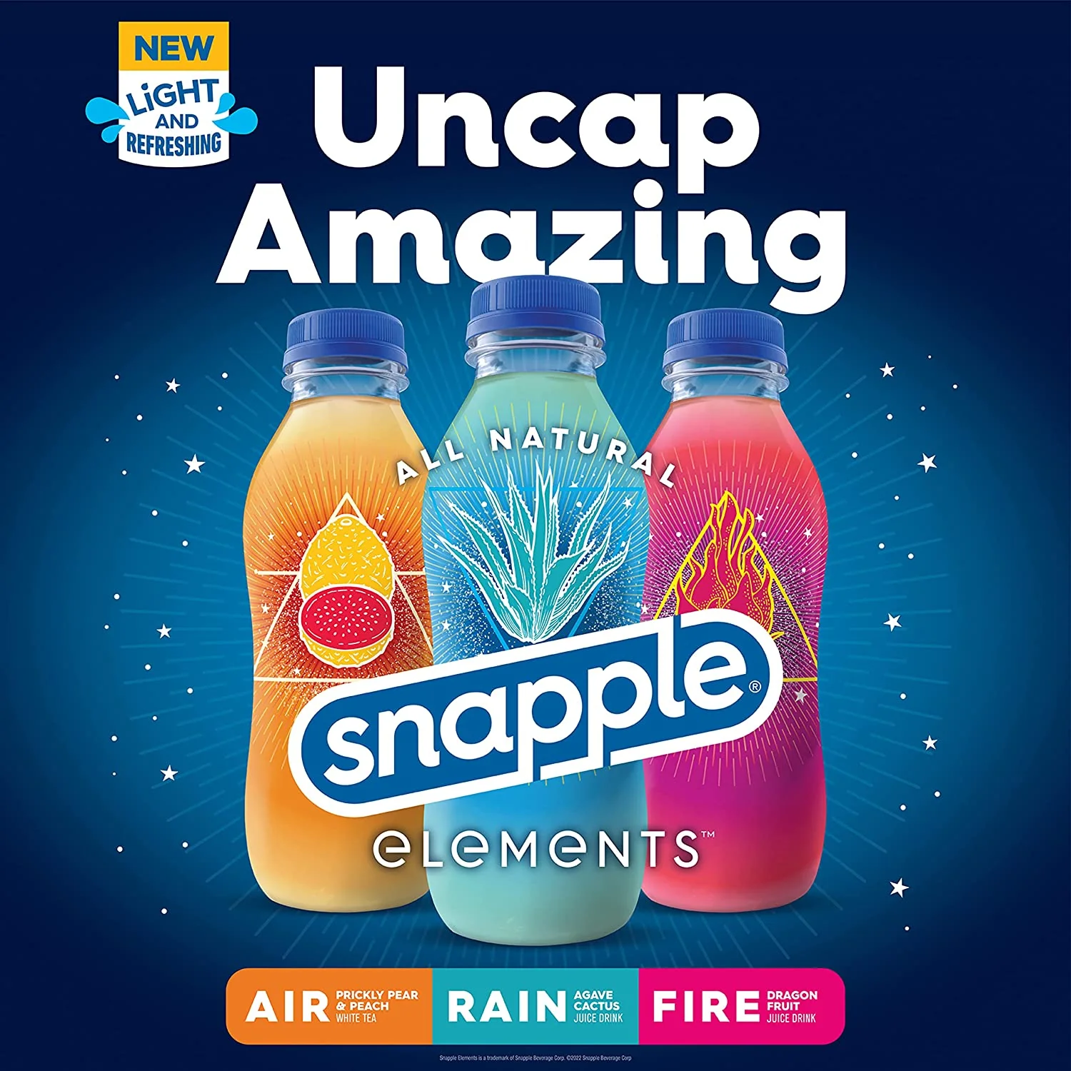 Snapple Elements Rain, Agave Cactus, 15.9oz - Multi-Pack - Image 4