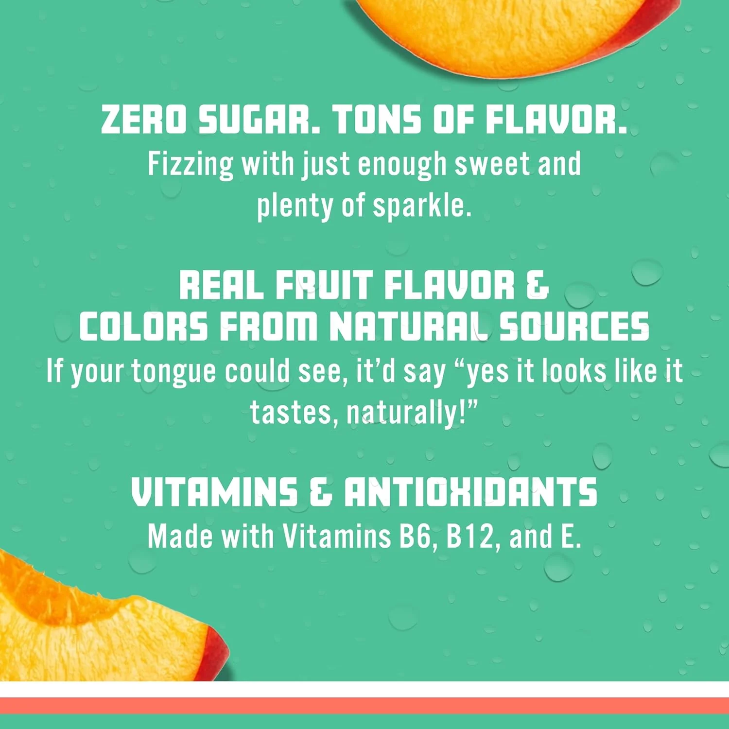 Sparkling Ice Flavored Sparkling Water, Peach Nectarine, 17 oz (Pack of 12) - Image 5