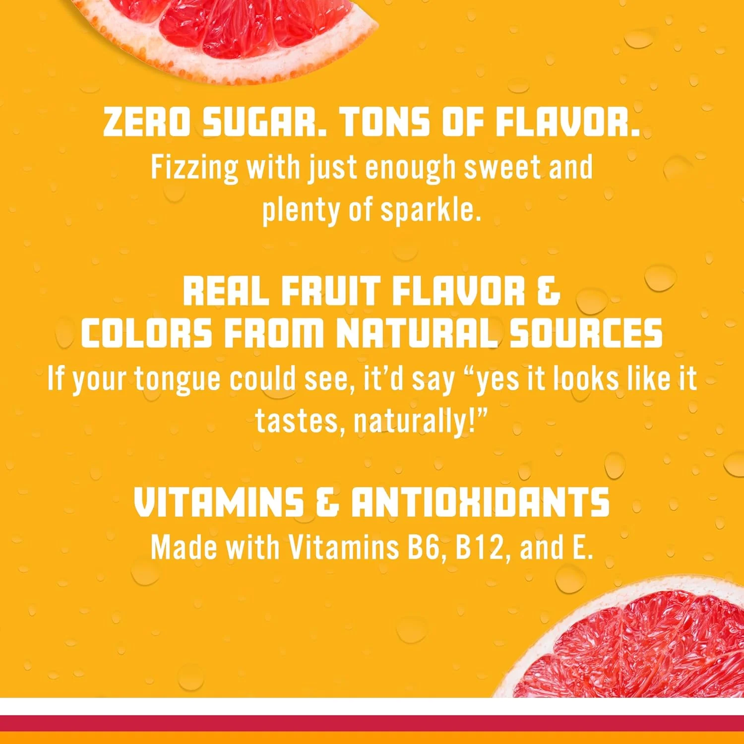 Sparkling Ice Flavored Sparkling Water, Pink Grapefruit, 17 oz (Pack of 12) - Image 5
