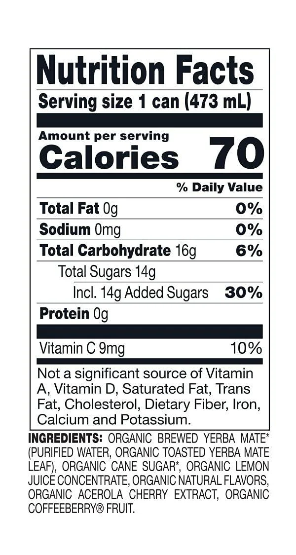Steaz Organic Yerba Mate Tea, Golden Mate, 16oz (Pack of 12) - Image 2