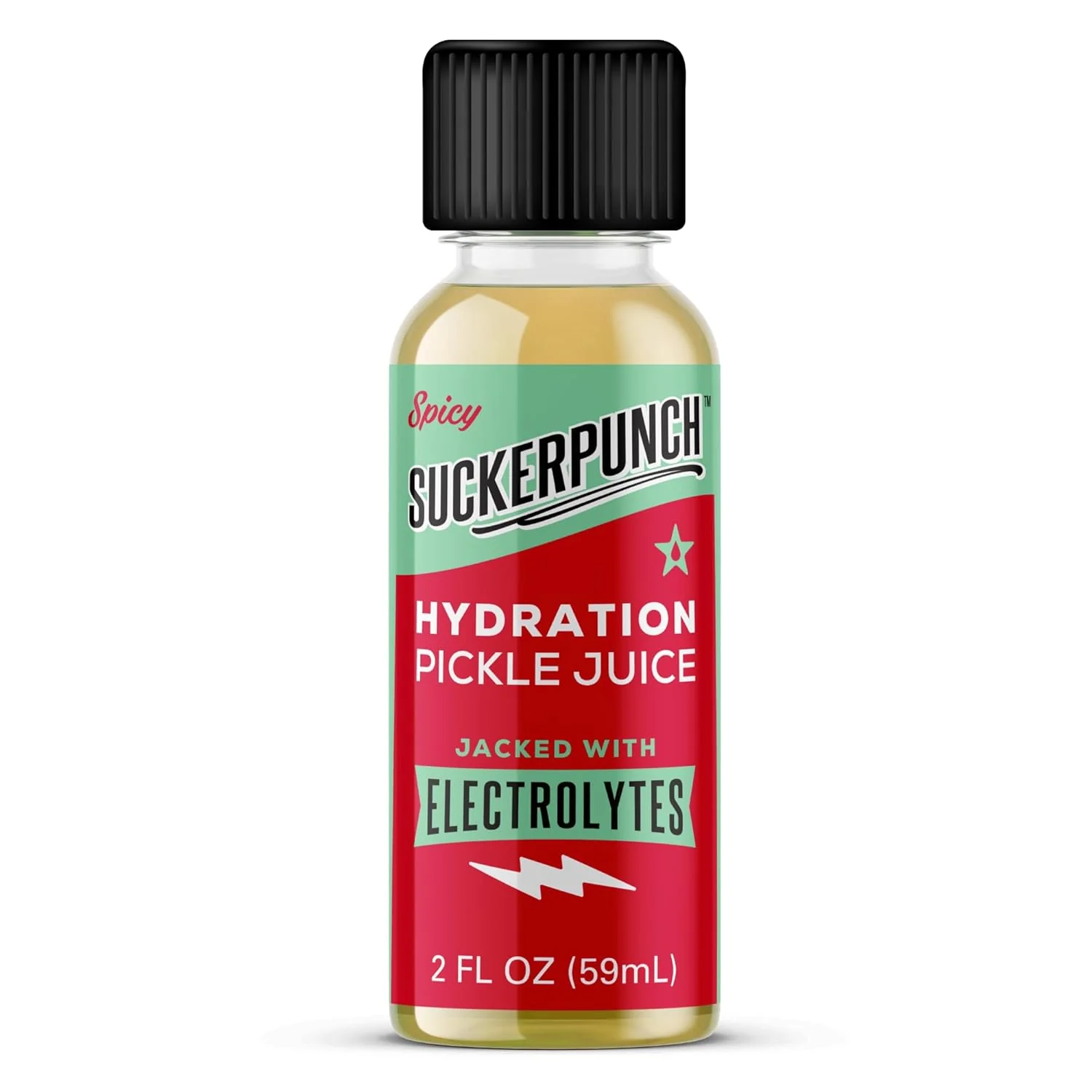 SuckerPunch Electrolyte Pickle Juice Shot, Spicy Pepper, 2oz (Pack of 12) - Image 5
