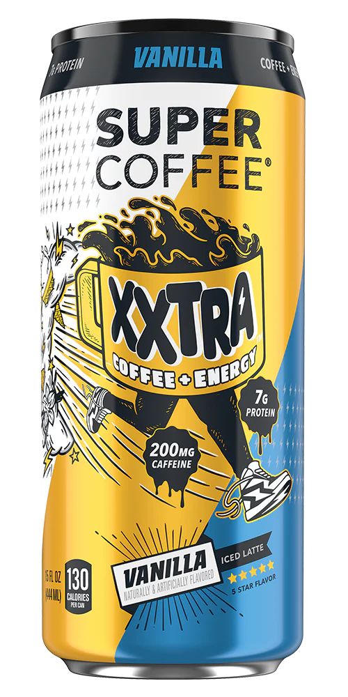 Super Coffee XXTRA, Vanilla, 15oz (Pack of 12) - Image 3