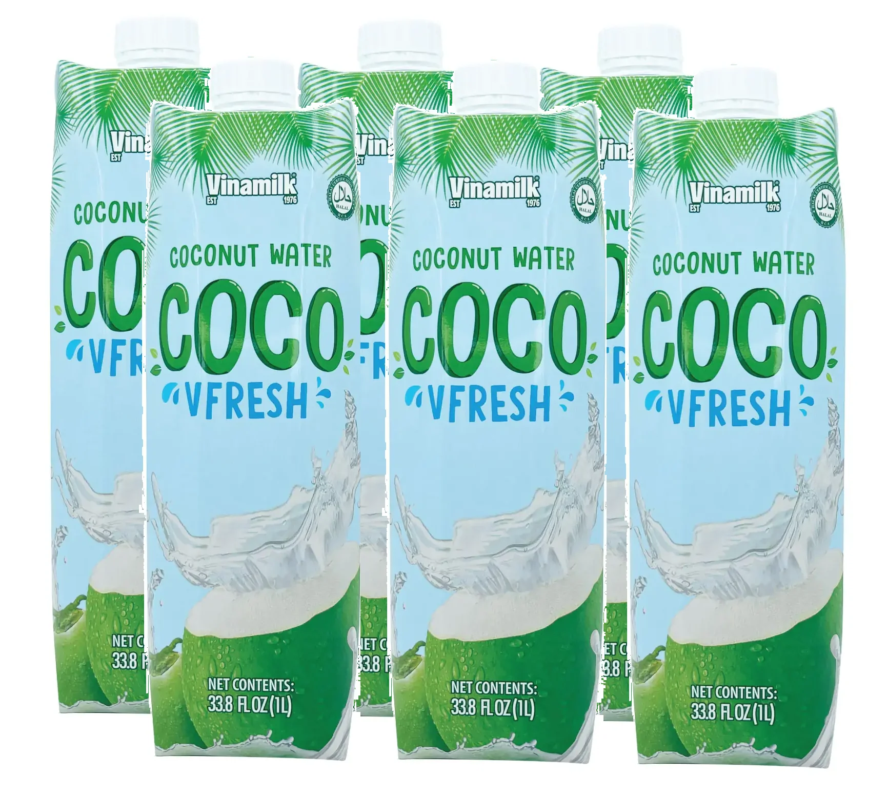 Vinamilk Coconut Water Coco VFresh, 33.8oz - Multi-Pack - Image 2