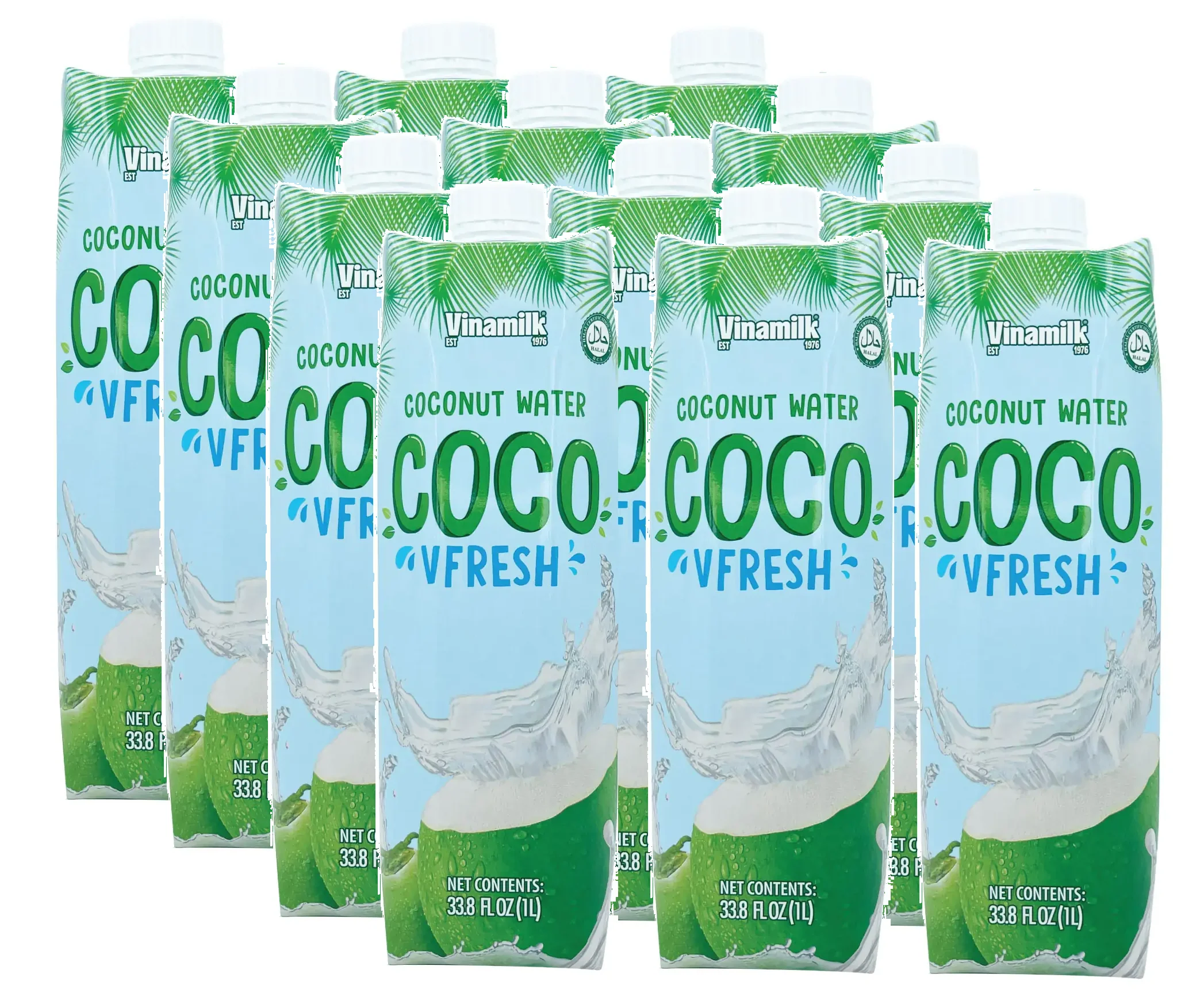 Vinamilk Coconut Water Coco VFresh, 33.8oz - Multi-Pack - Image 3